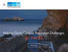 Tablet Screenshot of enentis.com
